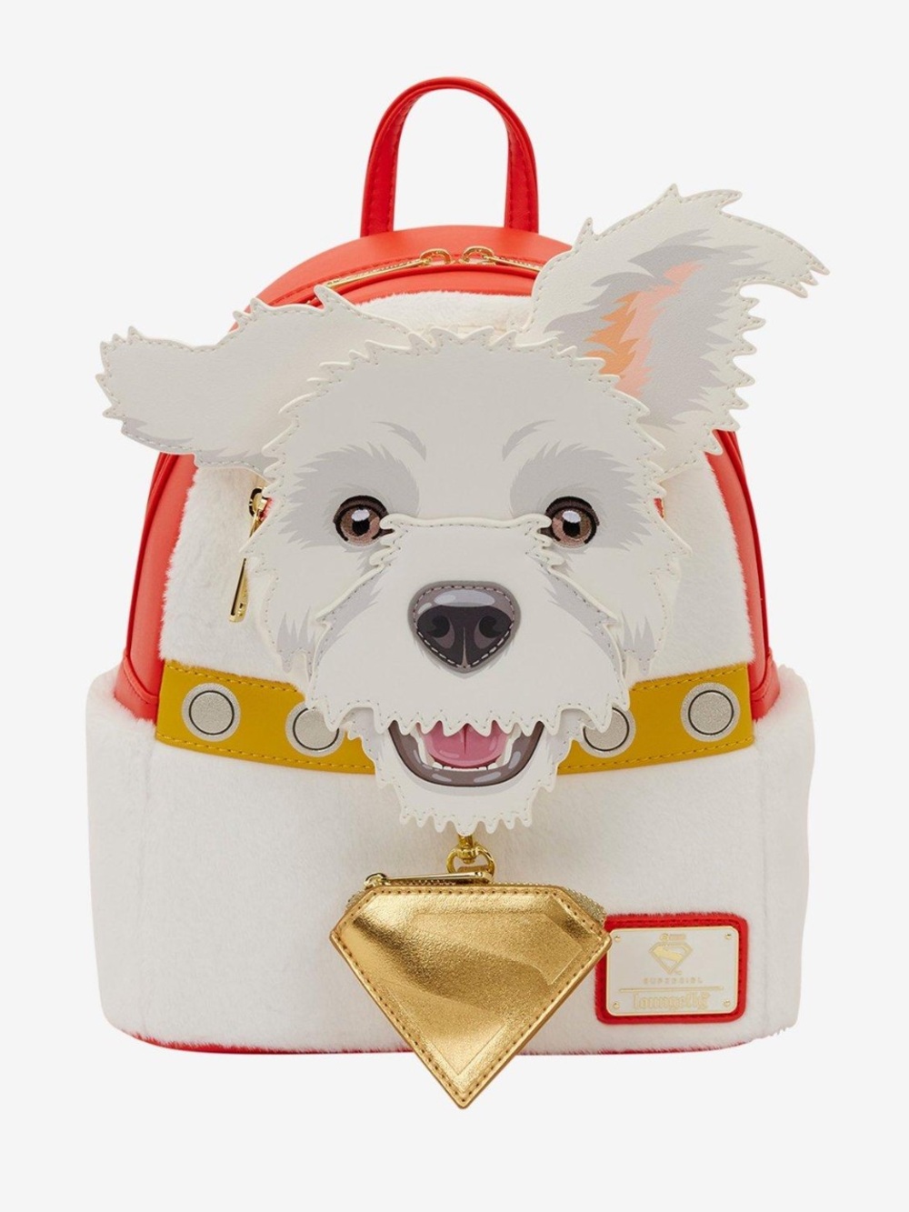 Loungefly DC Comics Supergirl Krypto Figural
Mini Backpack